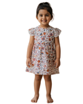 Vanilla Petal cotton frock for girls – front view